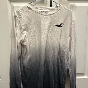 Hollister Ombre Long Sleeve Shirt